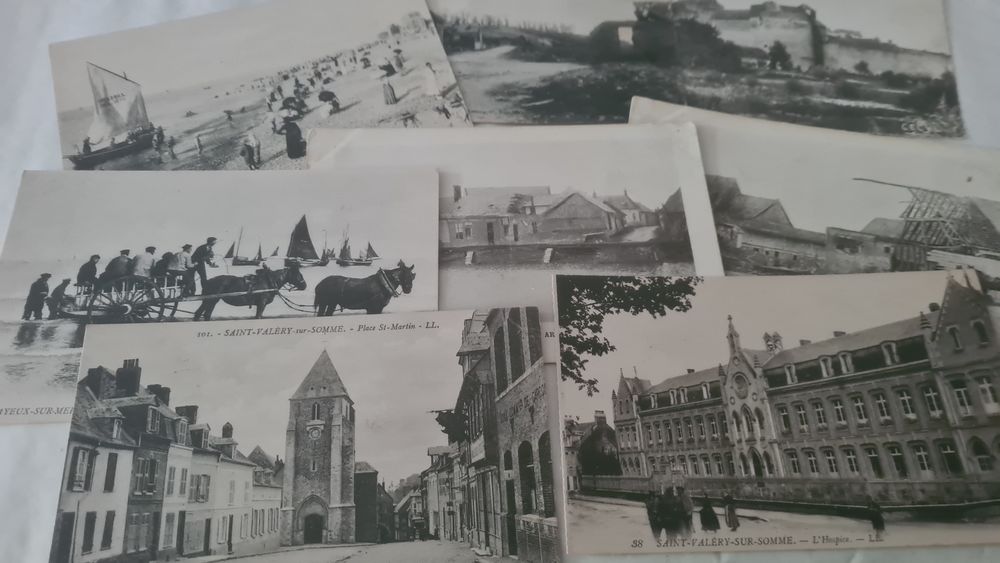 .cpa du 80 - Lot de 100 cpa de la somme ,pas d'Amiens ni d"A 