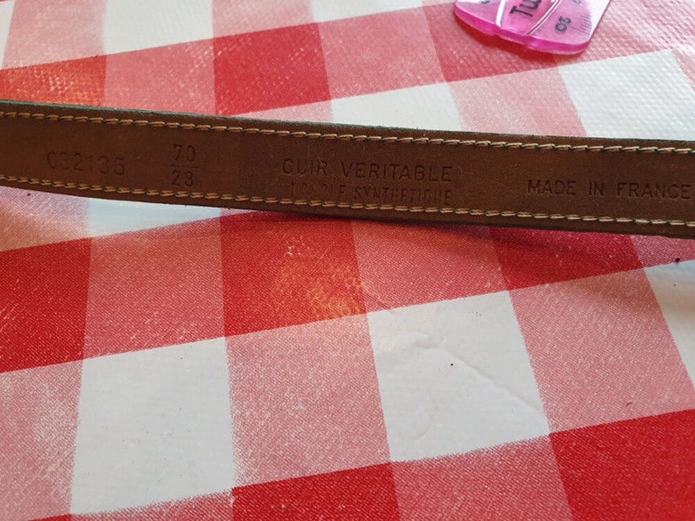 ceinture cuir v&eacute;ritable Bijoux et montres