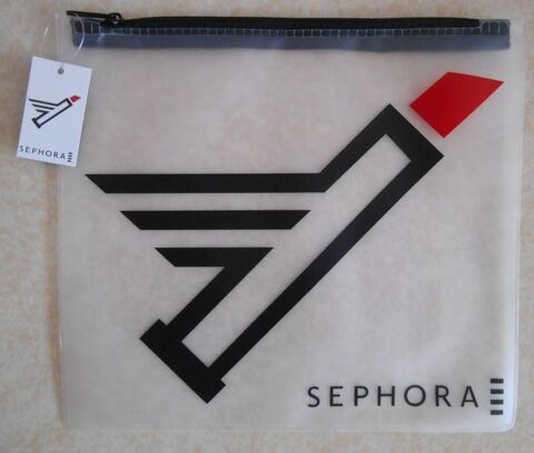 Pochette transparente Sephora dim : Haut.19cmXLarg.21cm 2 Villejuif (94)