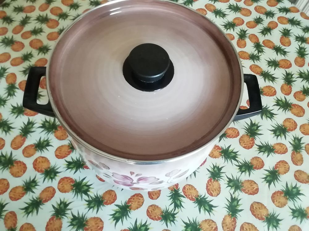 Magnifique faitout d&eacute;cor&eacute; tous feux +induction vintage 70/80 Cuisine