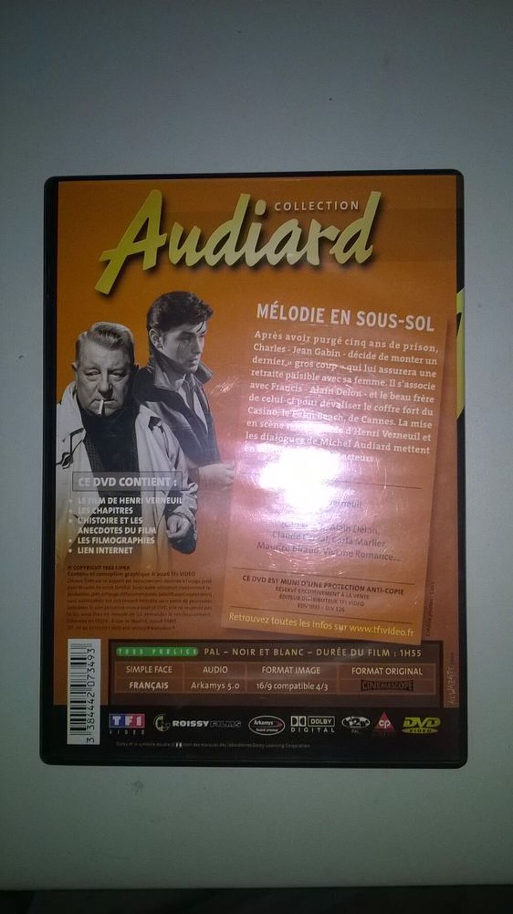 DVD MELODIE EN SOUS SOL 
henri verneuil
DVD et blu-ray