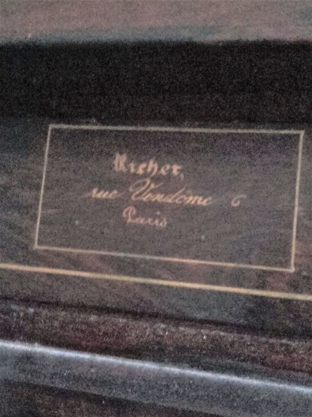 Piano droit NAPOLEON 3 marque facteur piano RICHER Instruments de musique