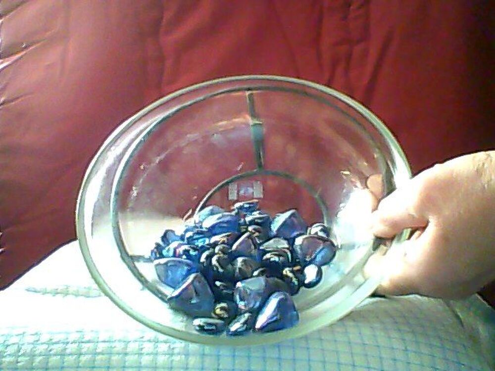 Coupelle en verre sur pied en fer forg&eacute; pour bougies Décoration