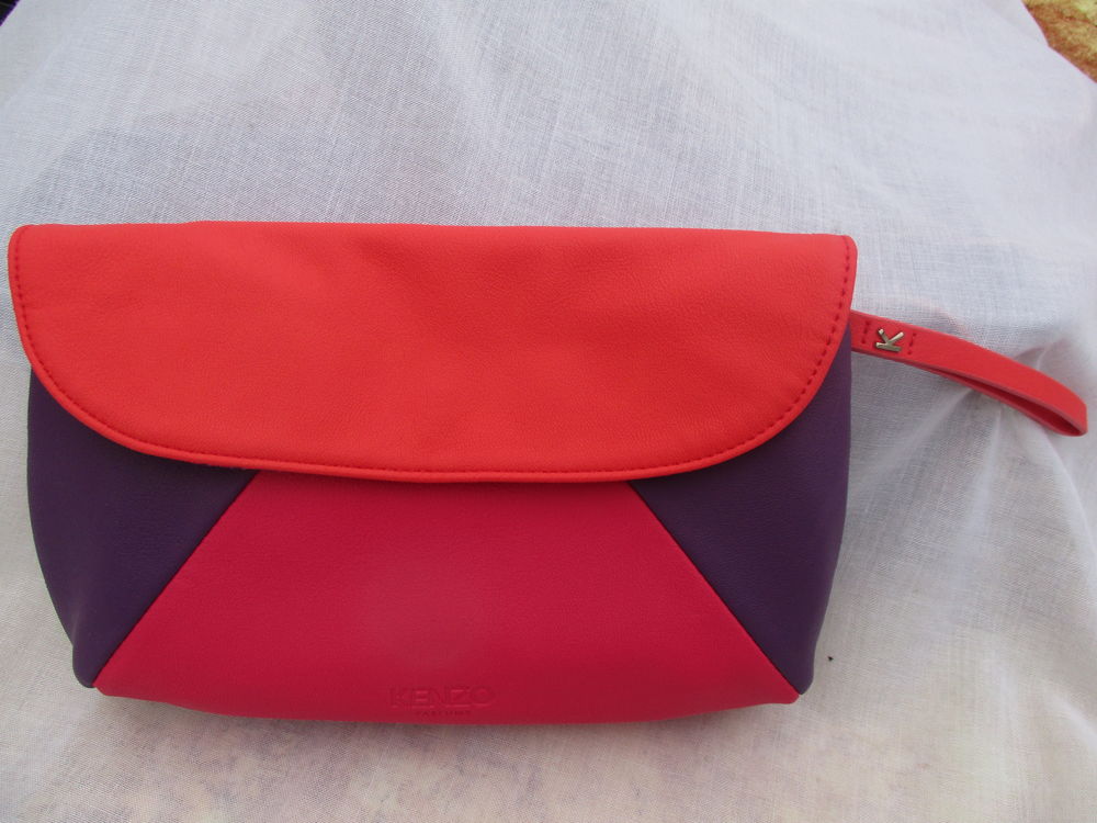 Pochette Tricolore &agrave; Anse Poignet - Neuve Maroquinerie