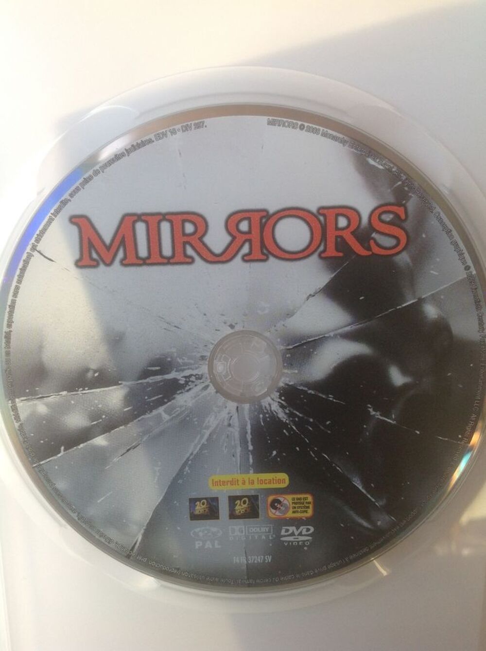MIRRORS D'ALEXANDRE AJA Envoi Possible
DVD et blu-ray
