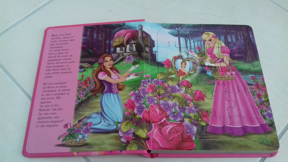 Livre 6 puzzles Barbie : Tr&egrave;s bon Etat
Livres et BD