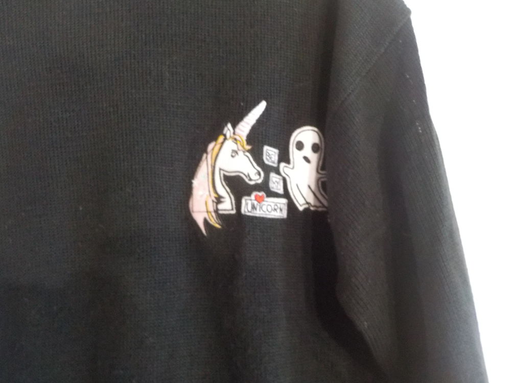 PULL FIN NOIR PULL&amp;BEAR TAILLE S Vêtements