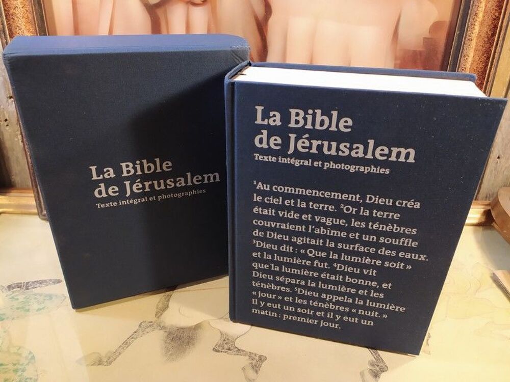La Bible de J&eacute;rusalem Texte int&eacute;gral et photographies Livres et BD