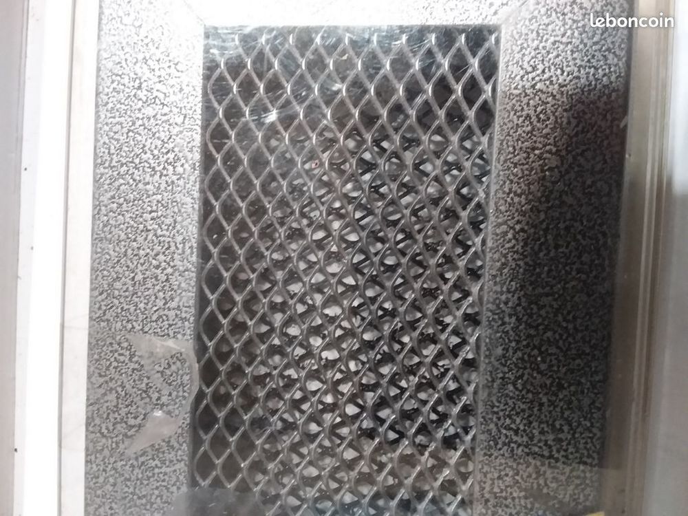 GRILLE de chemin&eacute;e avec pr&eacute;cadre Bricolage