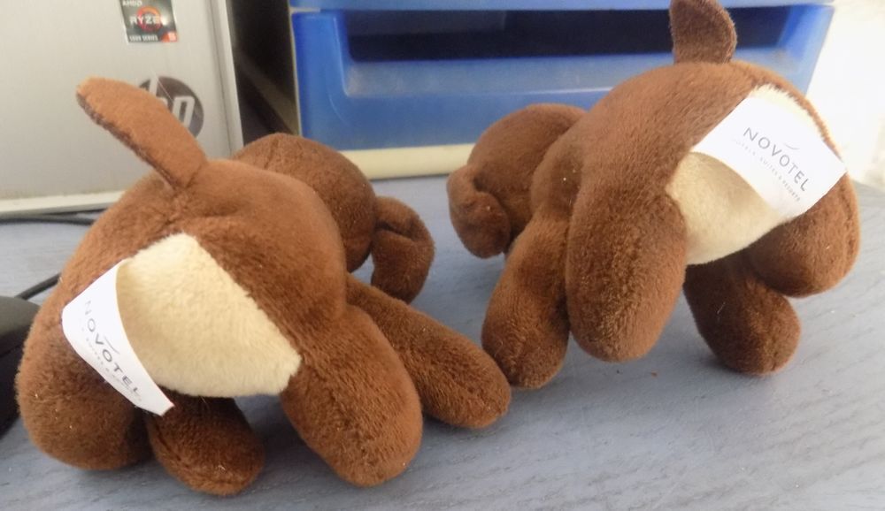 2 petites peluches Jeux / jouets