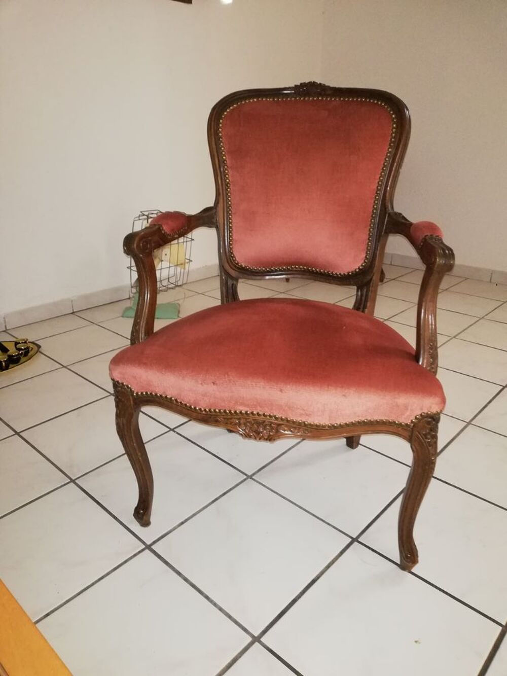 2 fauteuils louixv petit prix Meubles