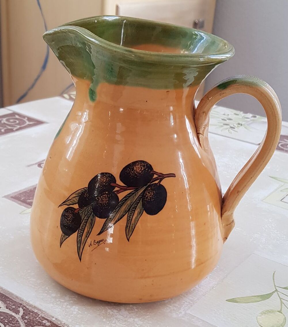 PIchet proven&ccedil;al vintage sign&eacute; Baguo Cuisine