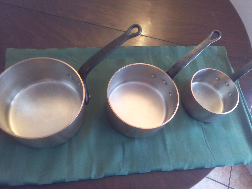 casseroles cuivre &eacute;tam&eacute; Cuisine
