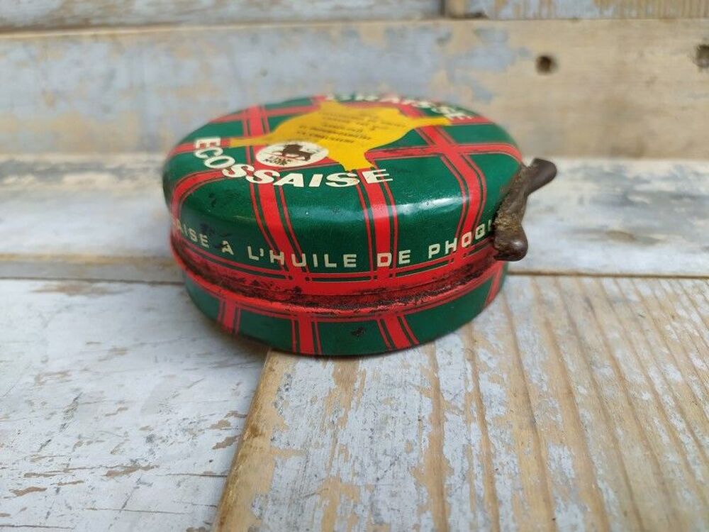 Boite Publicitaire Graisse &Eacute;cossaise Cirage Lion Noir 
