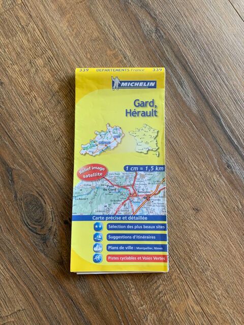 Carte routière et touristique Michelin 339    Saleilles (66)