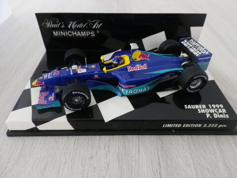 SAUBER C18 F1
1999 - Diniz
MINICHAMPS 1/43 25 Ribeauvillé (68)