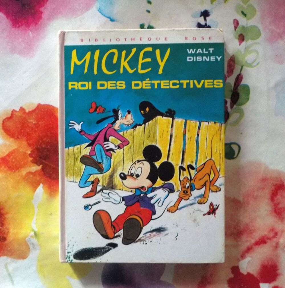 MICKEY ROI DES DETECTIVES Walt Disney 1979 Livres et BD