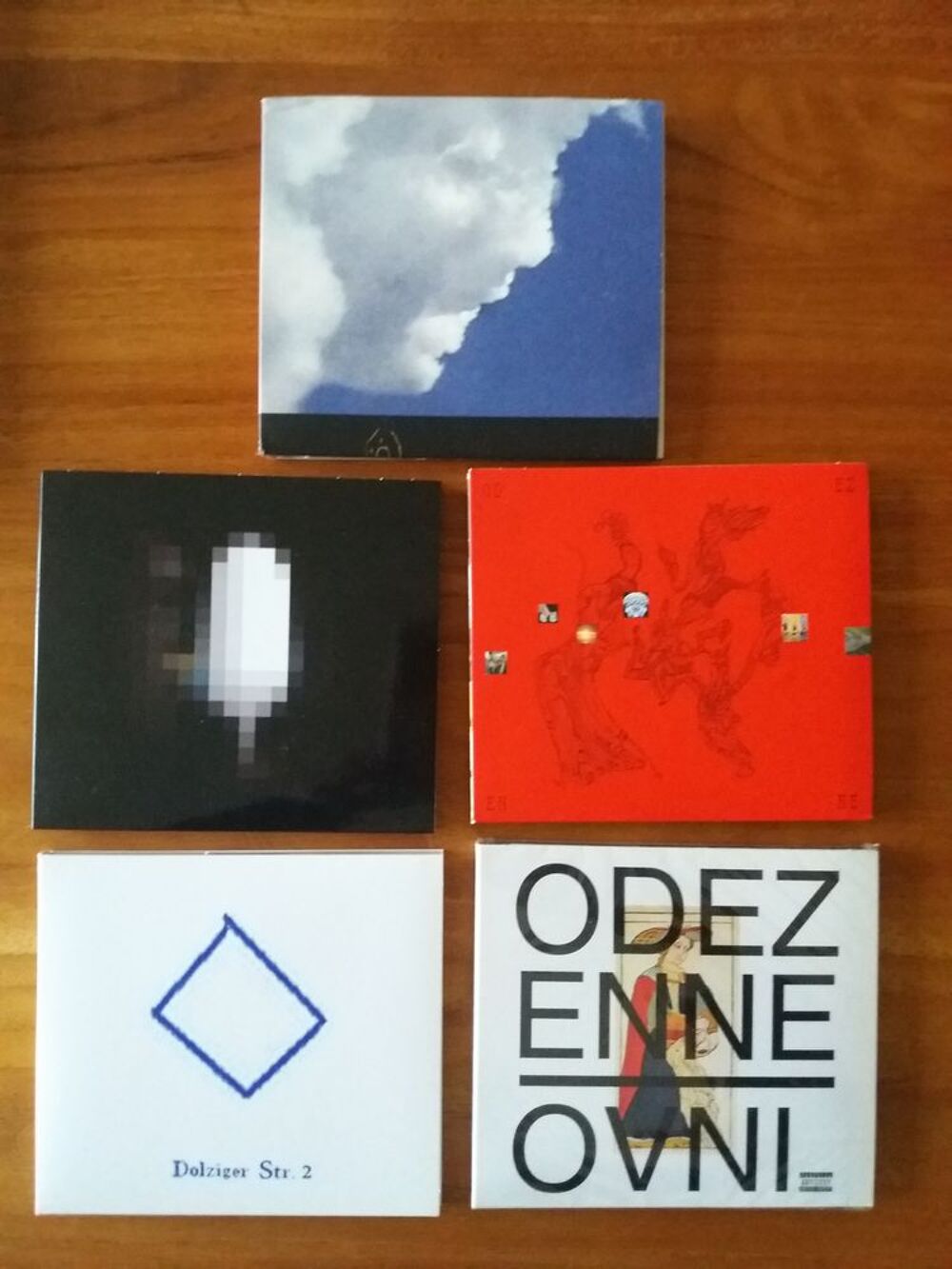 5 CD OZEDENNE CD et vinyles