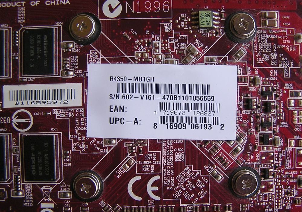 Carte ATI RADEON R4350 MS V161 p. ordinateur Matériel informatique