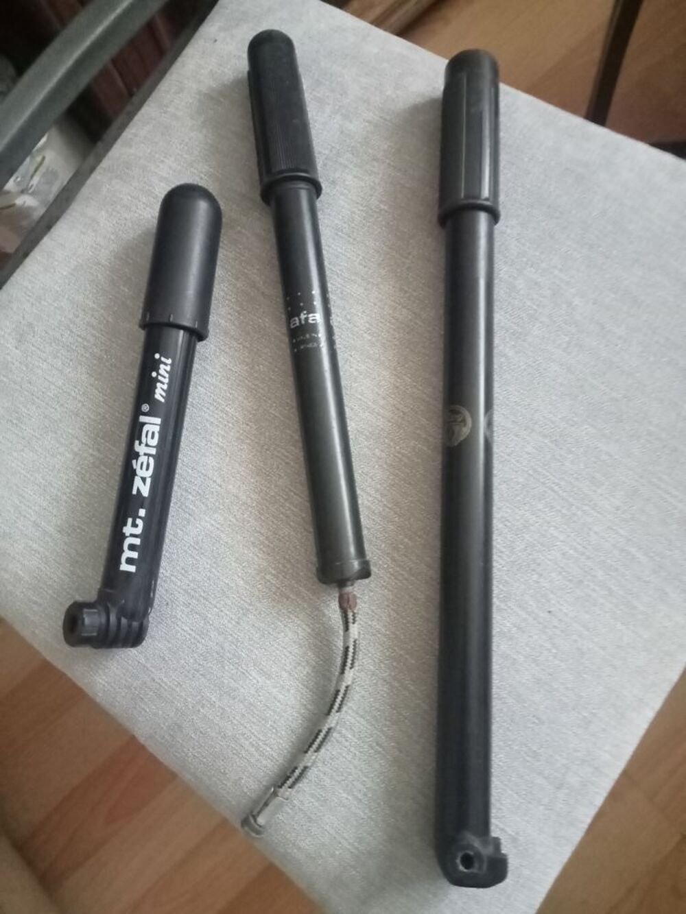 Lot de 3 pompes Vélos