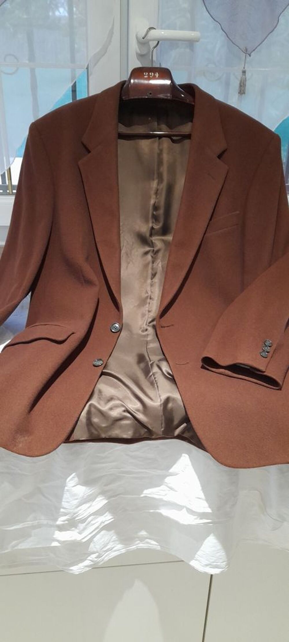 Veste blazer marron Vêtements