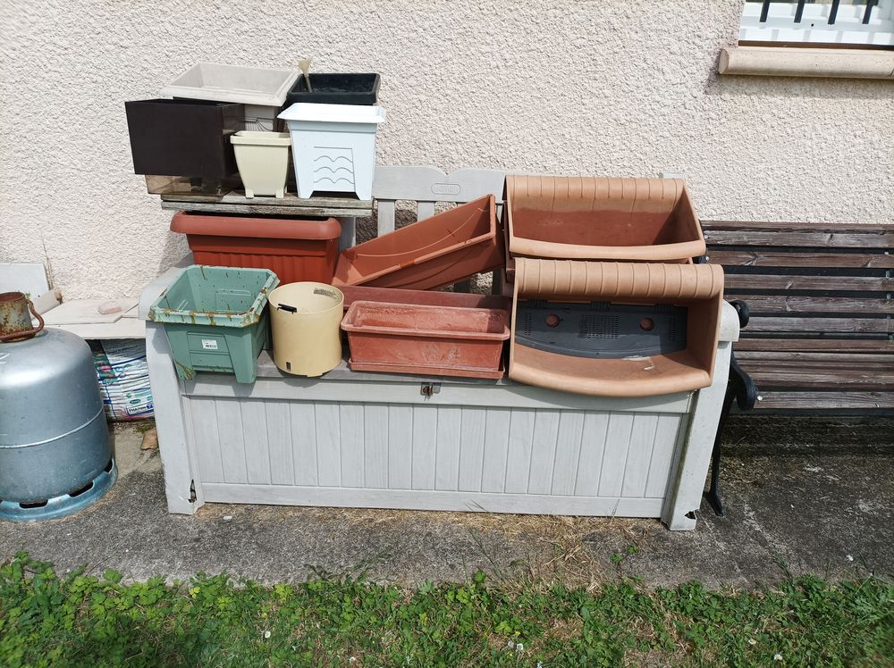 bacs &agrave; fleurs Jardin