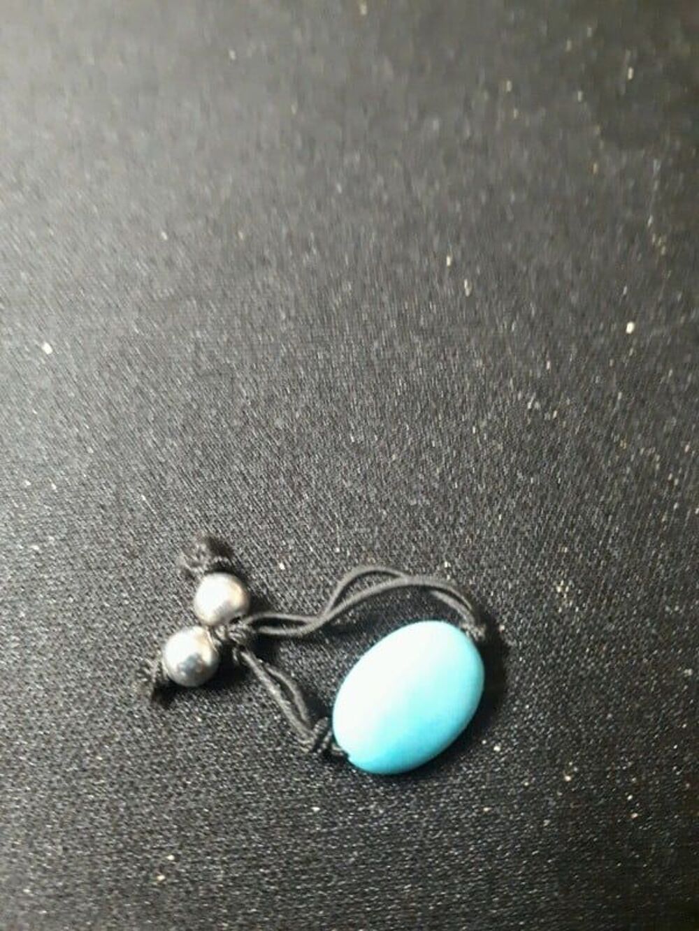 Bague &eacute;lastique bleu Bijoux et montres