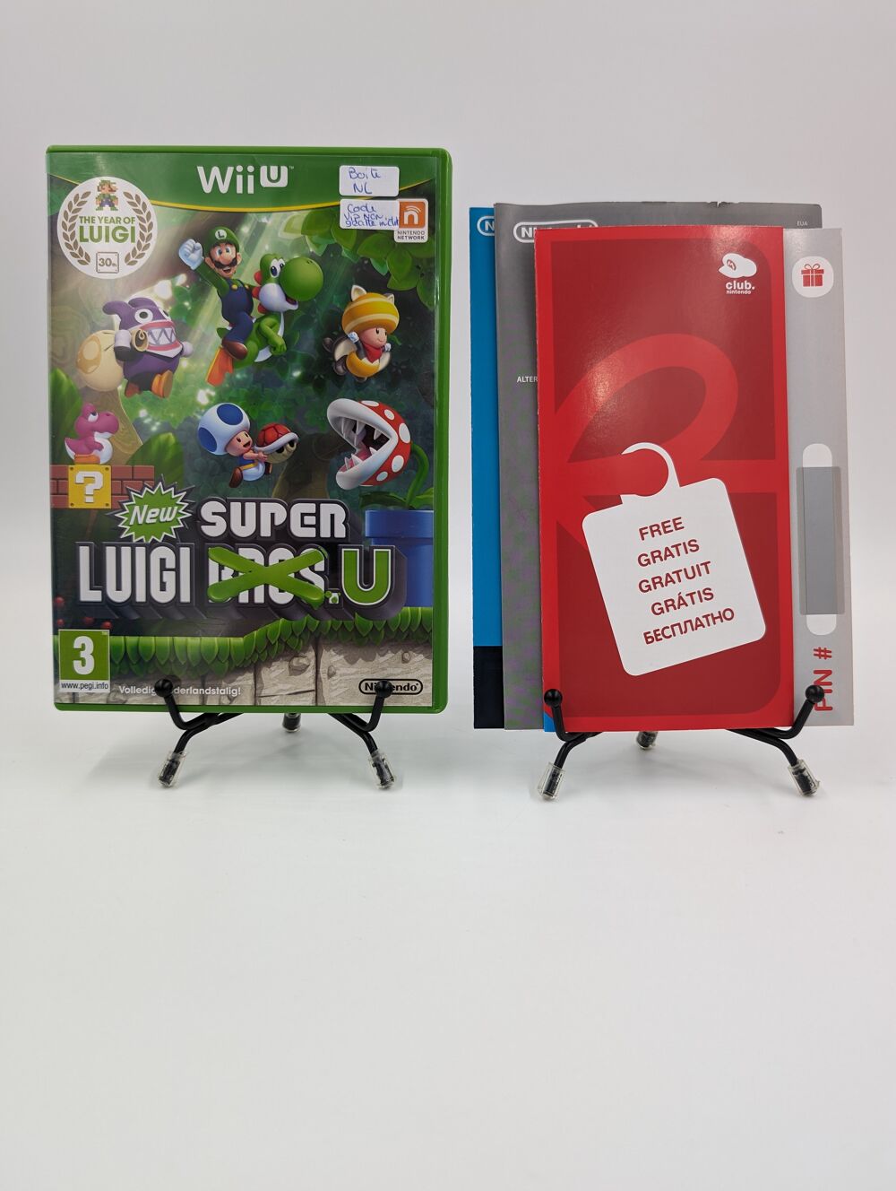 Jeu Nintendo Wii U New Super Luigi U en boite, complet + VIP Consoles et jeux vidéos