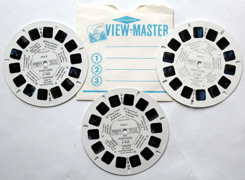 Pochette 3 disques VIEW MASTER Poly le poney au Portugal 8 Issy-les-Moulineaux (92)