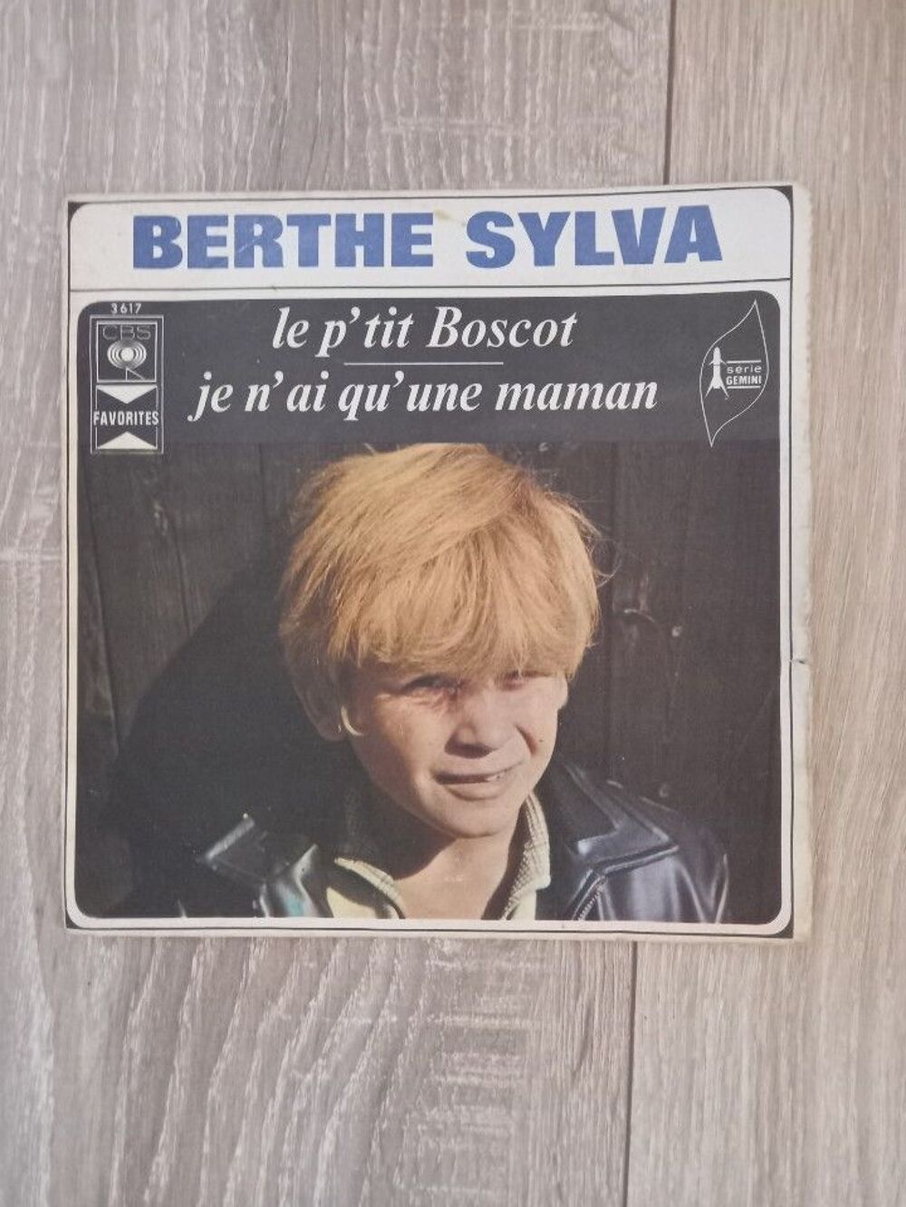 Berthe Sylva le petit boscot vinyle 45 tours CD et vinyles