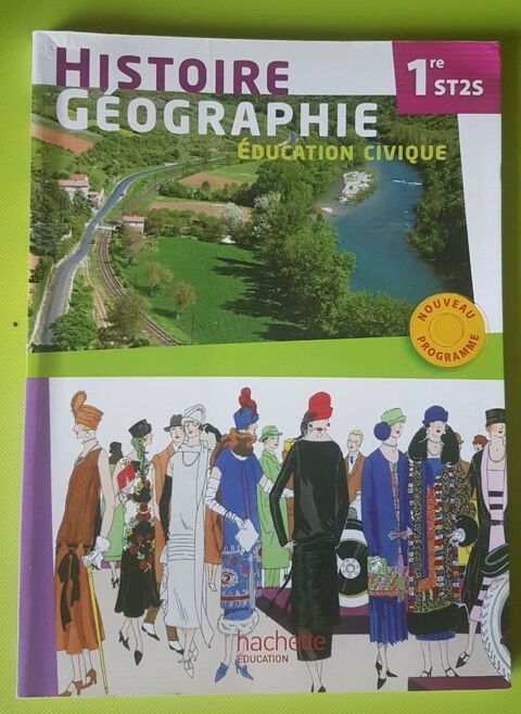 Livre scolaire Histoire 1re ST2S 2 Monistrol-sur-Loire (43)