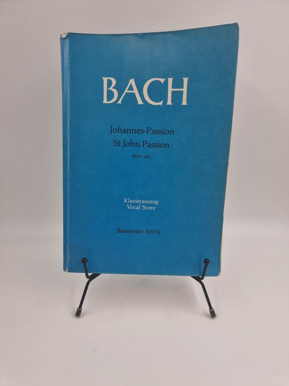 Livre de partitions Bach (Johannes-Passion ? St John Passion Livres et BD