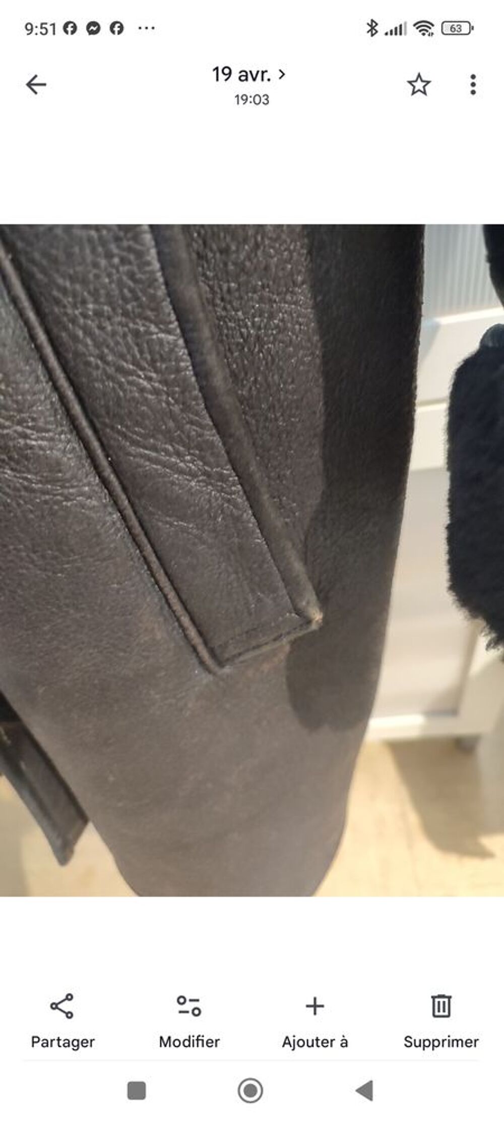 Manteau 3/4 Sacha Gautier en mouton retourn&eacute; Vêtements