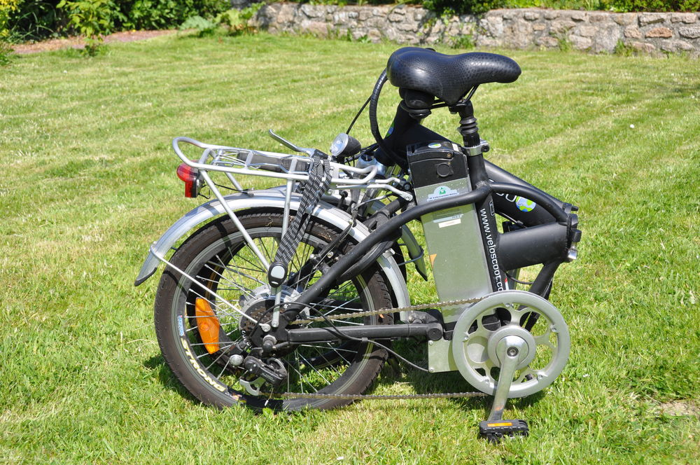 velo &eacute;lectrique pliant "v&eacute;loscoot PLIOS SAP 2 Vélos