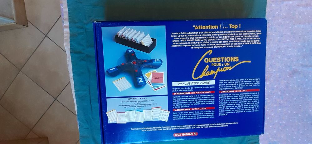 Question pour un champion Jeux / jouets