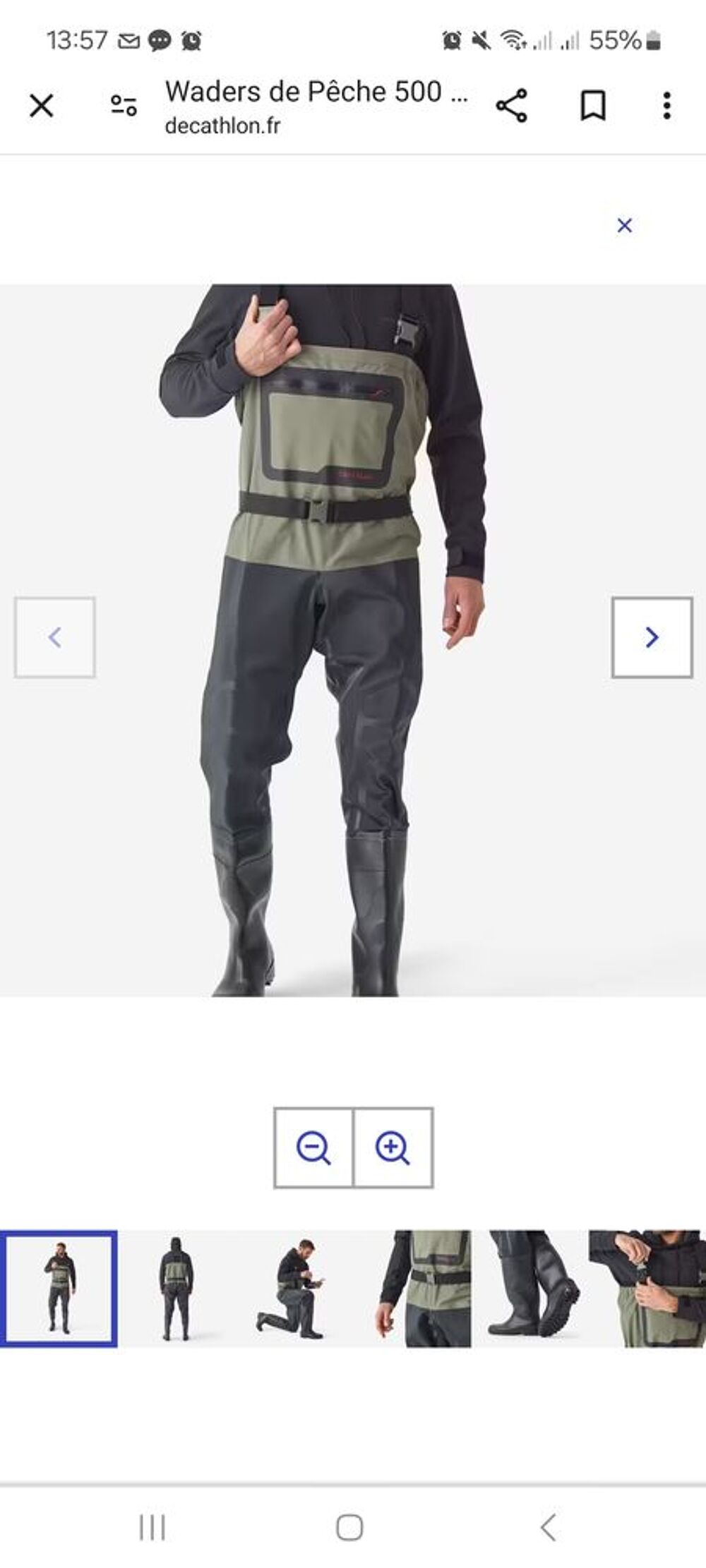 Waders p&ecirc;che Sports
