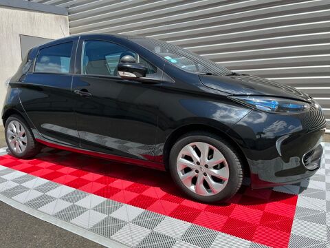 Renault zoe noire Charge rapide