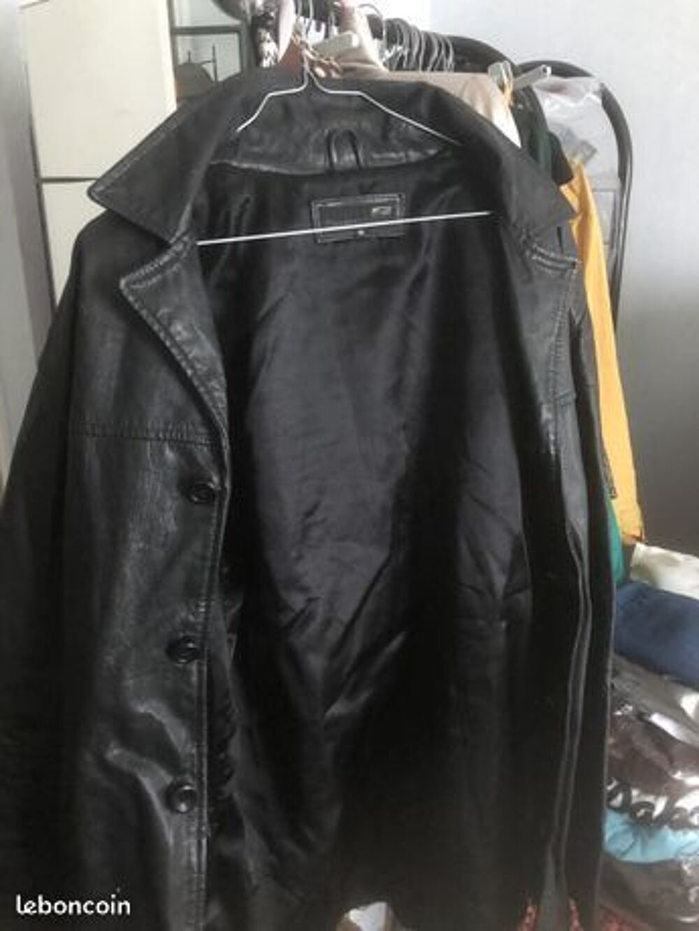 2 Vestes en cuir homme Vêtements