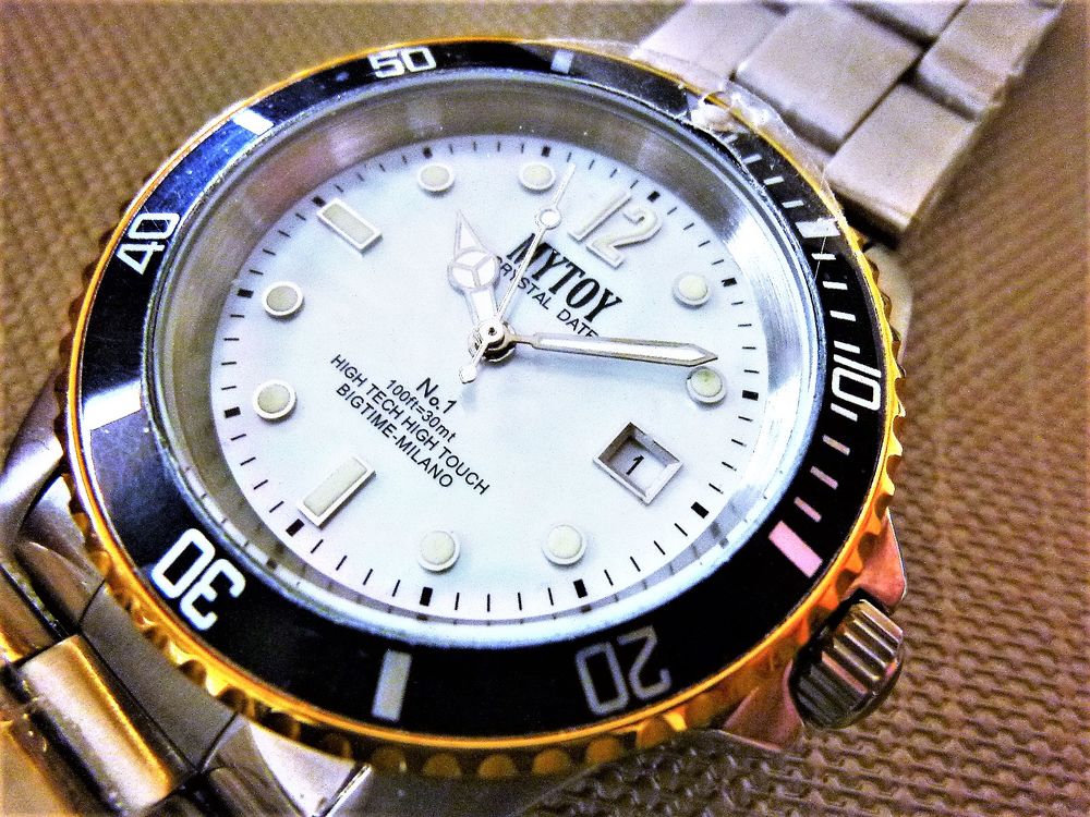 MYTOY BIG TIME Milano 2000 montre homme DIV0155 Bijoux et montres