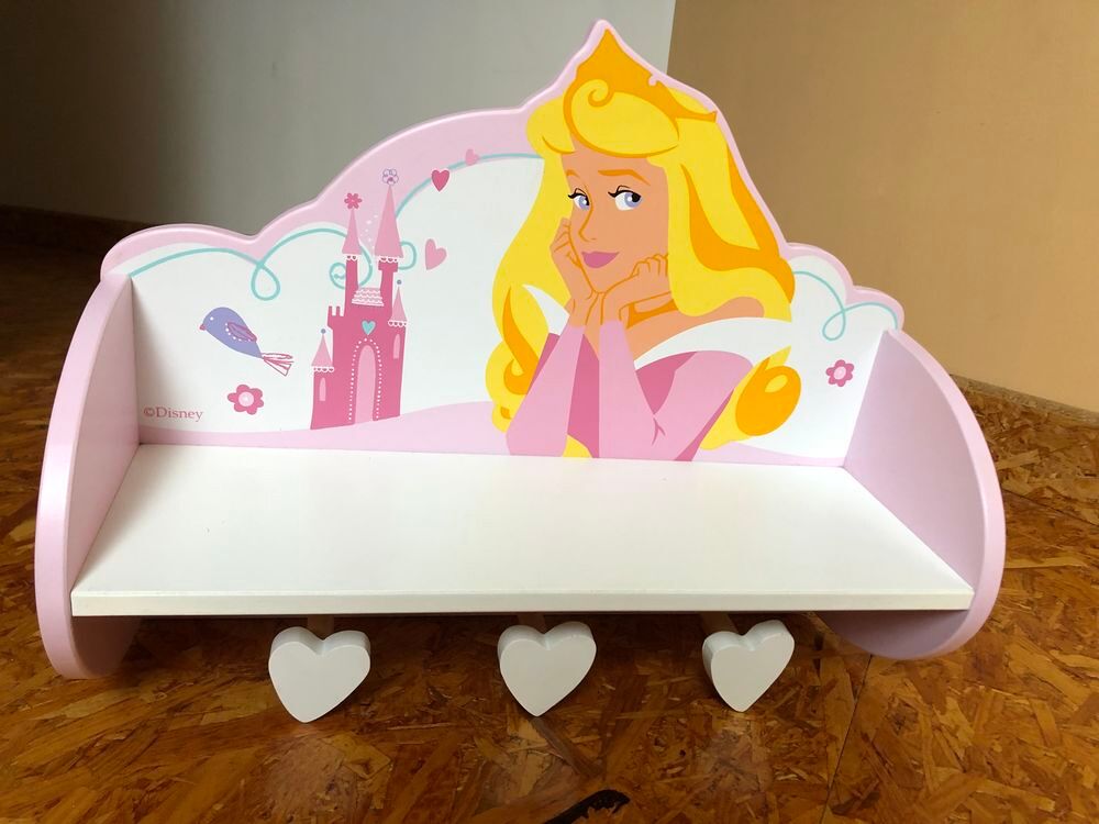  Etag&egrave;re porte-manteau princesse Mobilier enfants