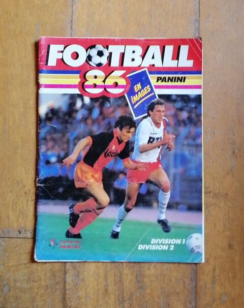 Album Football 86 Panini avec poster et bon de commande 45 Argenteuil (95)