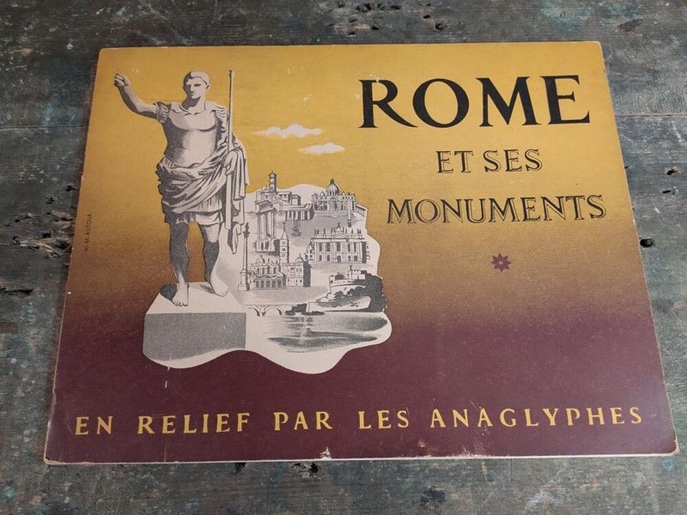 Album Photos Rome et ses Monuments en Anaglyphes 