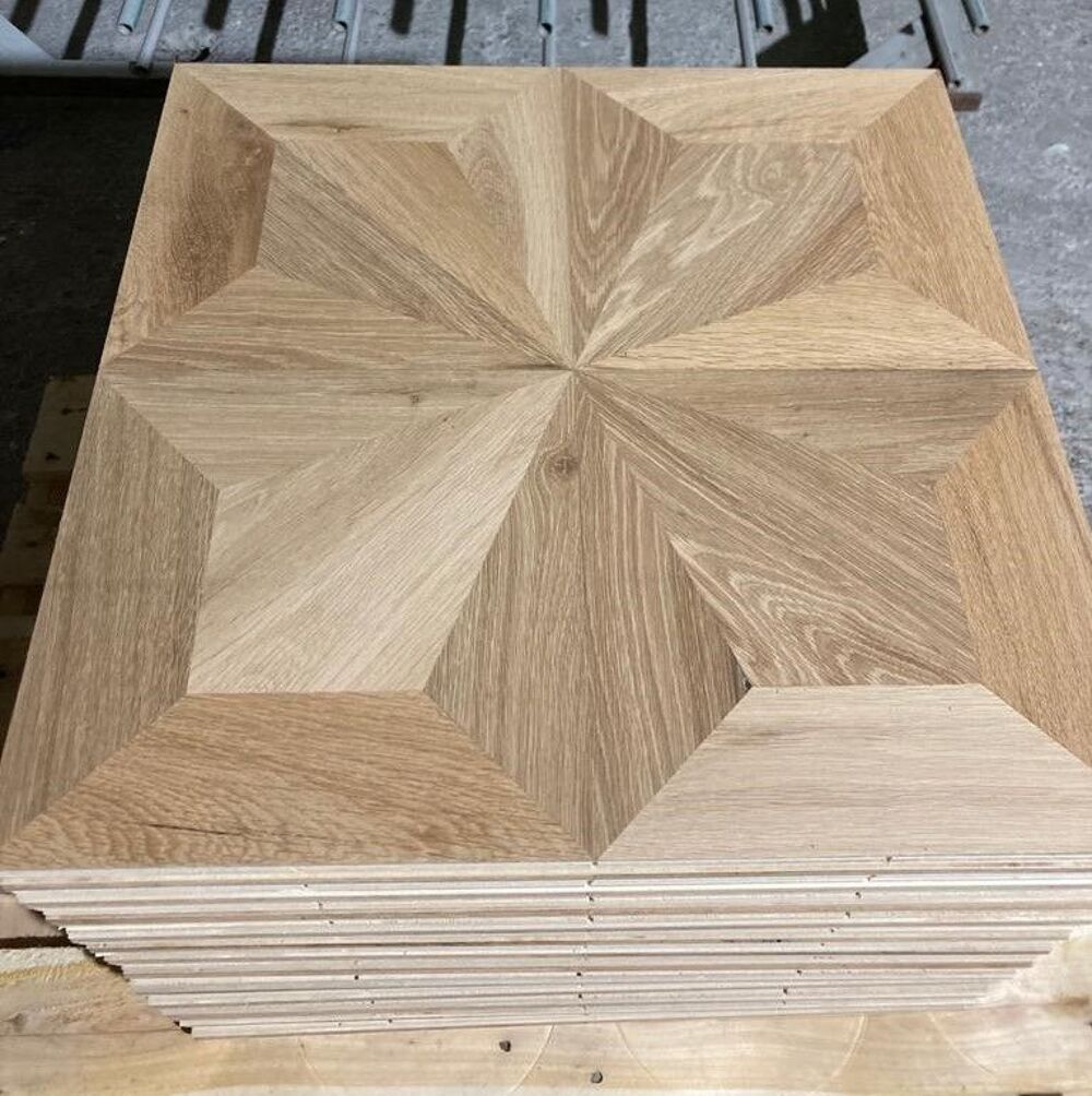 Parquet panneaux en chene vieux contrecoll&eacute; Bricolage