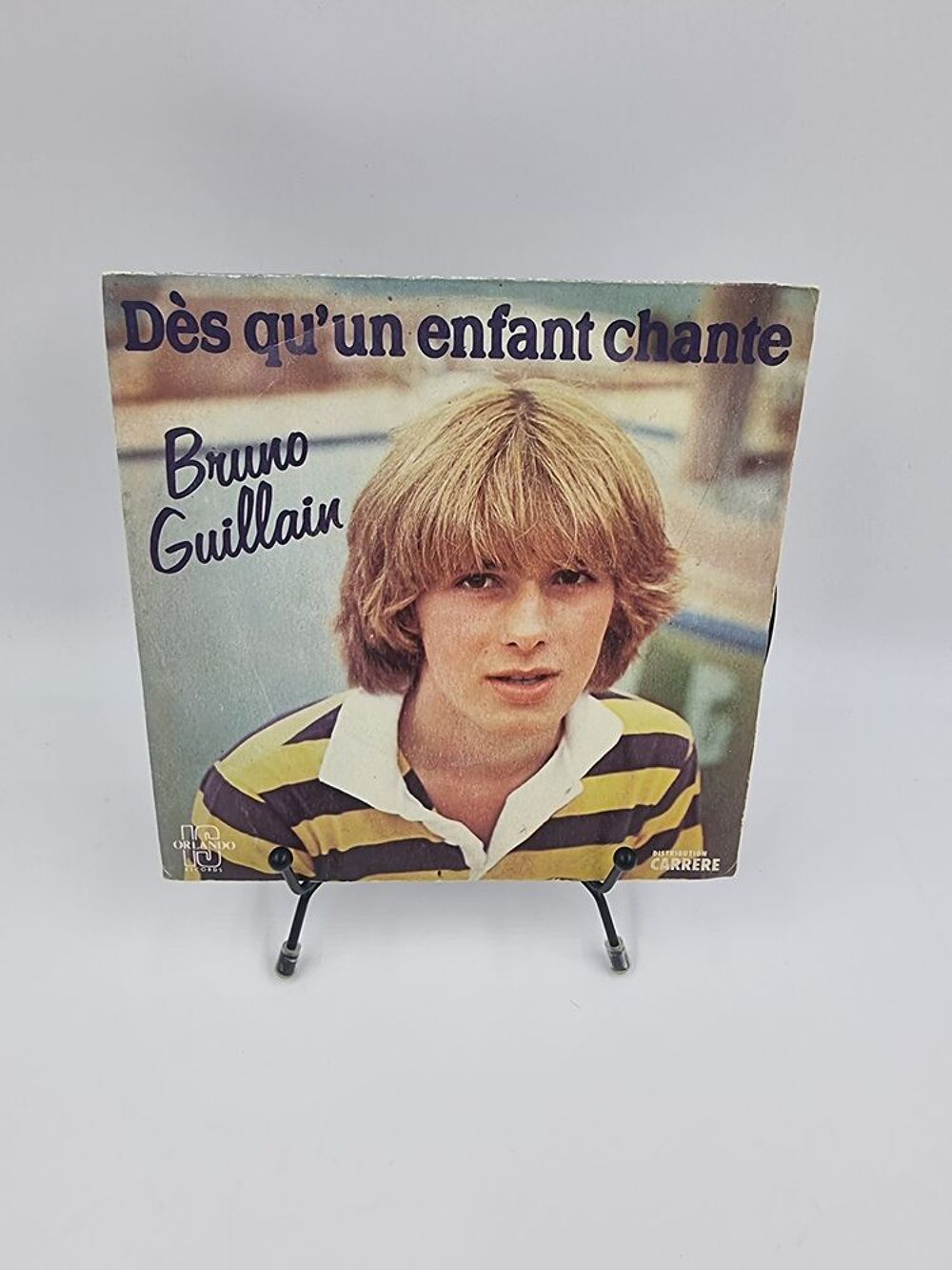 Vinyle 45 tours Bruno Guillain : D&egrave;s qu'un Enfant Chante CD et vinyles