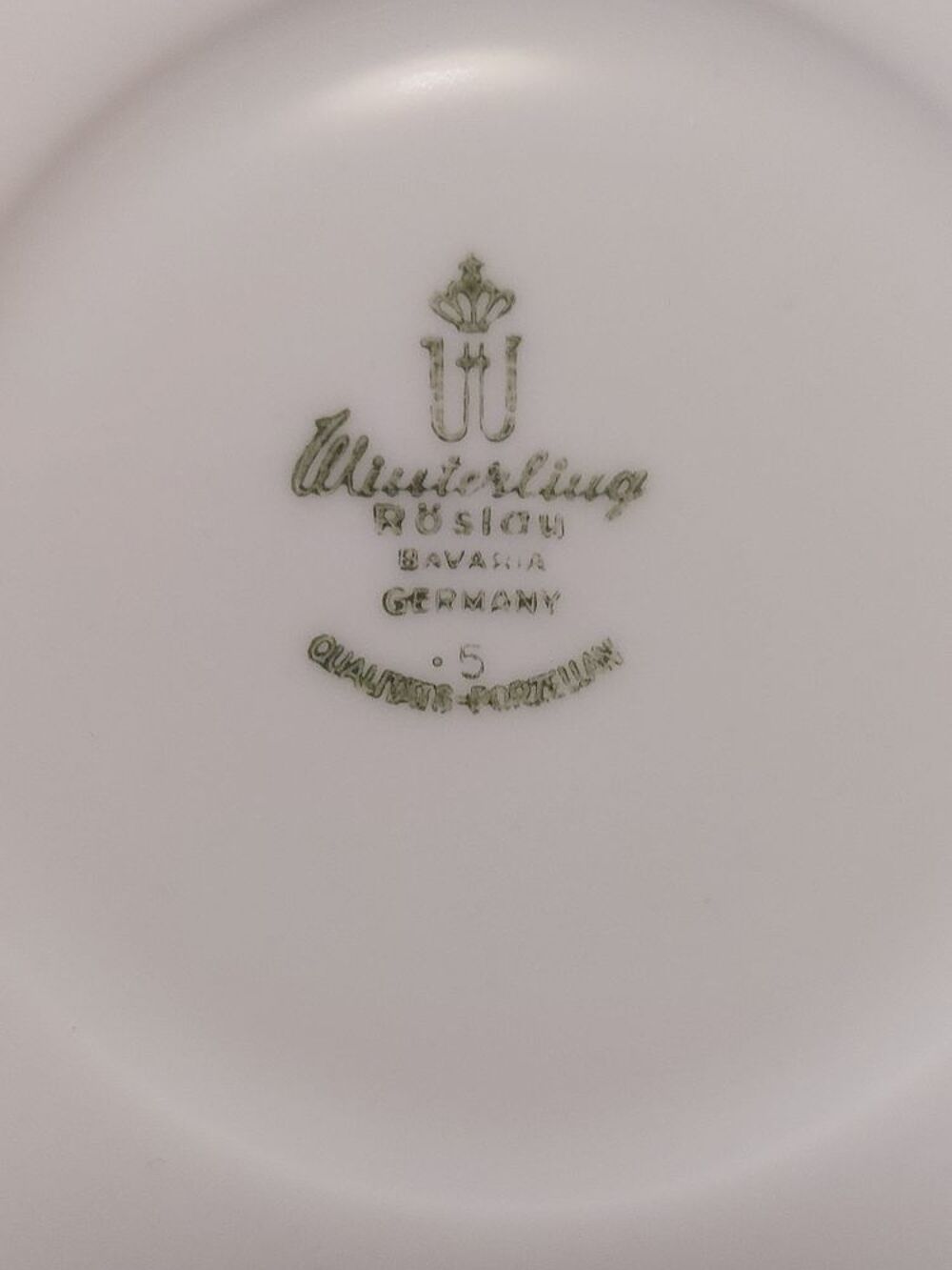 Service 6 tasses et sous tasses Caf&eacute; porcelaine Winterling Cuisine