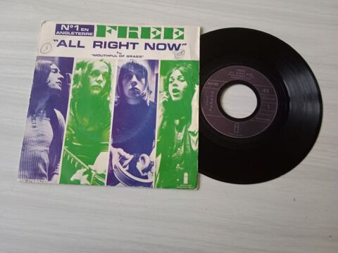 45 Tours FREE All right now  11 Sautron (44)