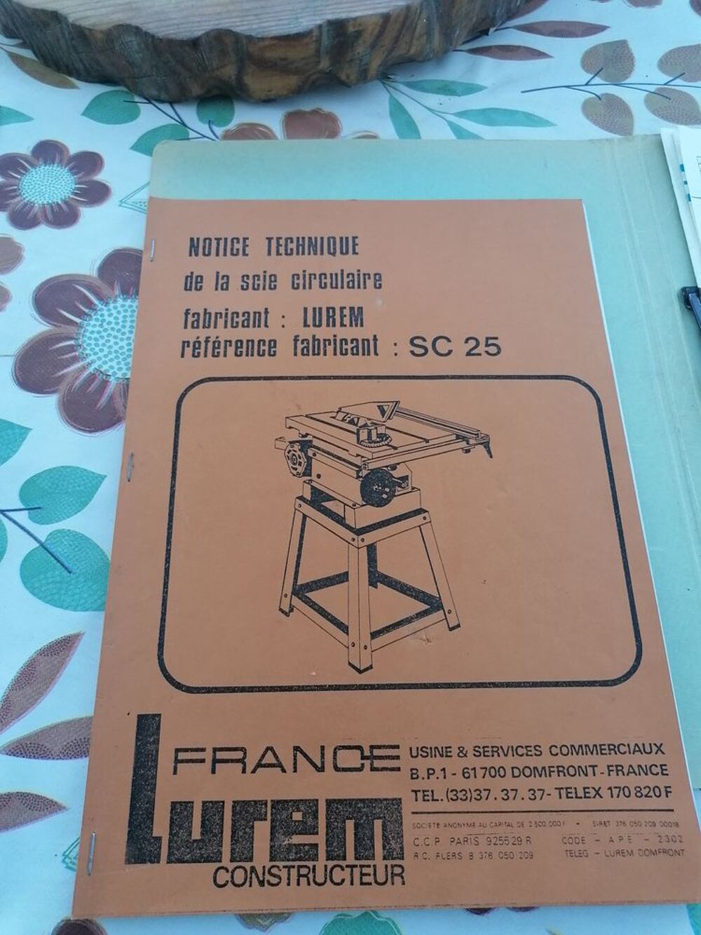 Machine &agrave; bois Combin&eacute; LUREM C 260 J Bricolage