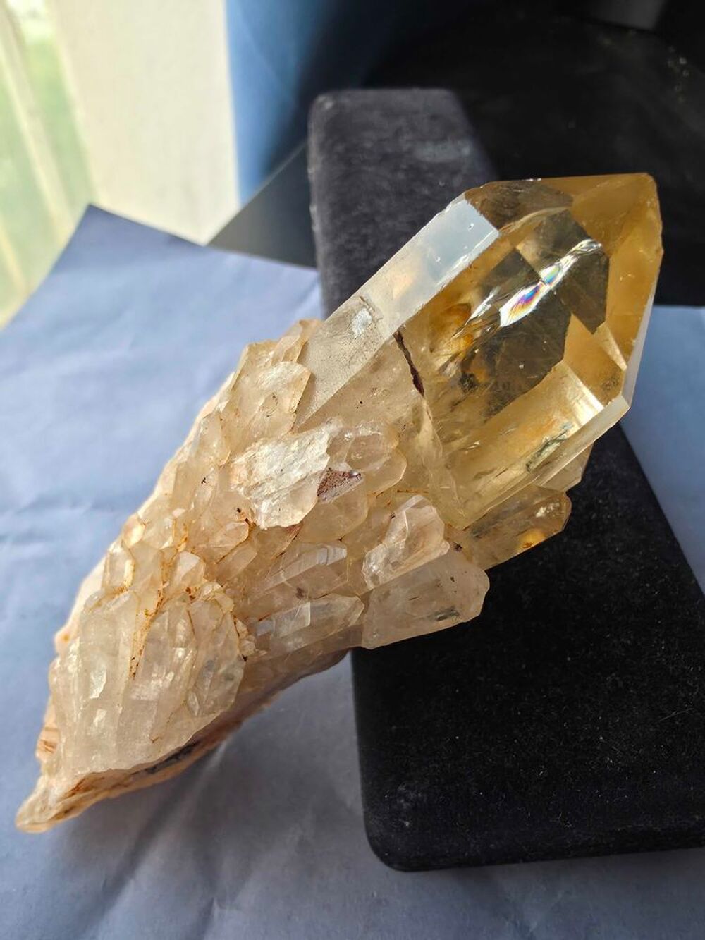 Pierre de Citrine Naturelle-Sp&eacute;cimen 180g 
