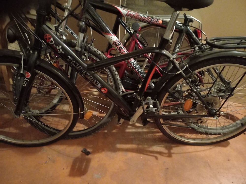 Lot de 7 velos Sports