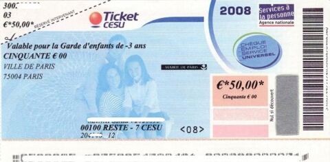 Ne perdez pas vos tickets cesu utilisez les . 2025 2026 0 80190 Morchain